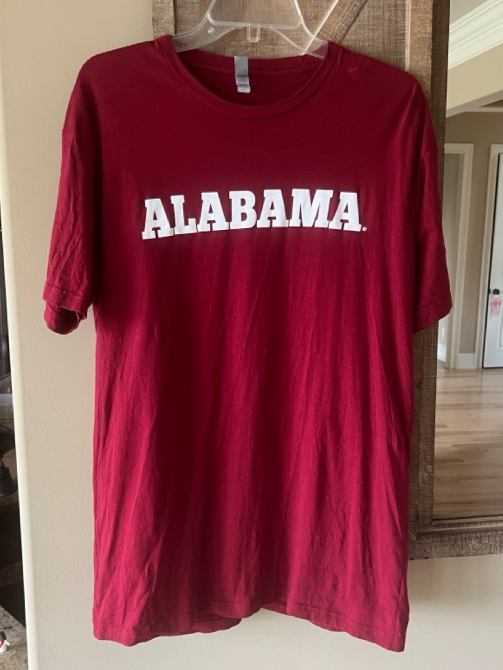 University of Alabama Crimson Red Short Sleeve